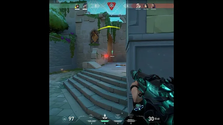 Insane Fade 1v3 Clutch with 1 Mag - Valorant #shorts