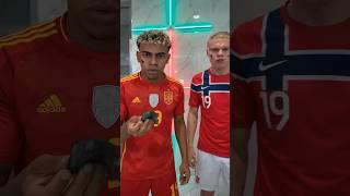 Yamal Trusted Haaland's Taste Test #football #haaland #parody #ai #shorts