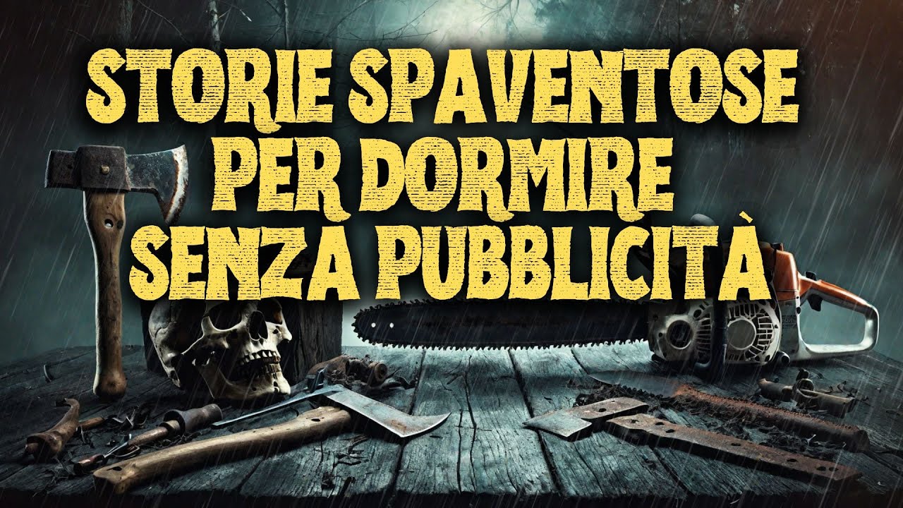 [SENZA PUBBLICITÀ] Storie Spaventose per Dormire | Suoni della Pioggia per Dormire | Vol. 227