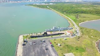 Mavic Pro-Seawolf Park (Pelican Island)