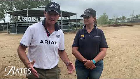 Eventers Blair and Nikki Richardson's first ride i...