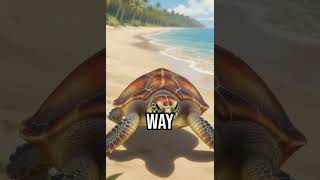 Discover the turtle's secret GPS! #SeaTurtle #NatureMagic #AnimalNavigation