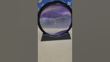 #Mesmerizing #3d quick sand Painting #satisfying #short #viral #sad #amazing #purple #parallel