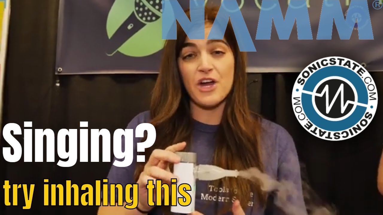 Namm 19 Vocalist? Check out this Portable Nebulizer from Vocalmist
