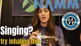 Namm 19 Vocalist? Check out this Portable Nebulizer from Vocalmist