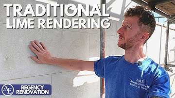 TRADITIONAL LIME RENDERING | Regency Renovation #7 | Build with A&E