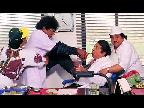पिताजी चले गये अभी तो आपने साबुन मंगाया था बगर नहाये चले गए - जॉनी लीवर और कादर खान कॉमेडी सीन