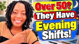 Work From Home Jobs for Older Workers 50+ | Evening & Night Shifts