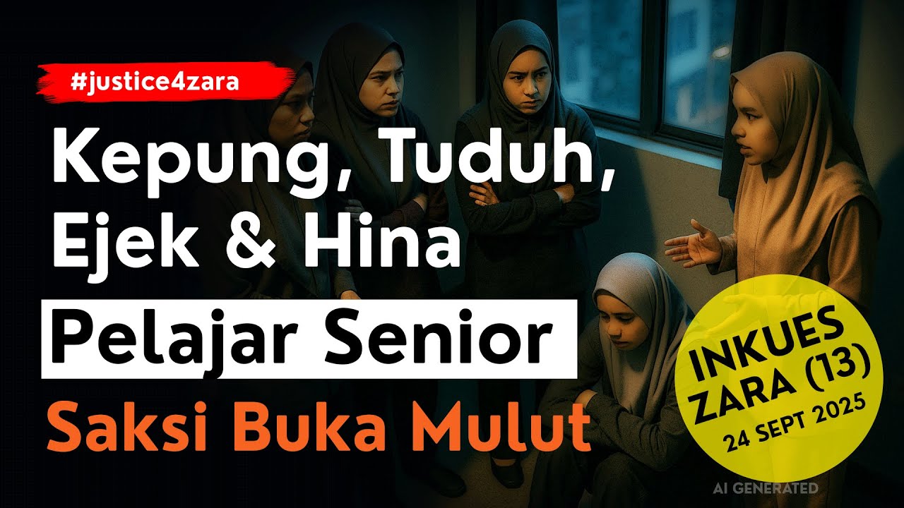 DIKEPUNG, DITUDUH, DIEJEK & DIHINA ‼️ SAKSI DEDAH SENIOR MELAMPAU | INKUES ZARA KE-13
