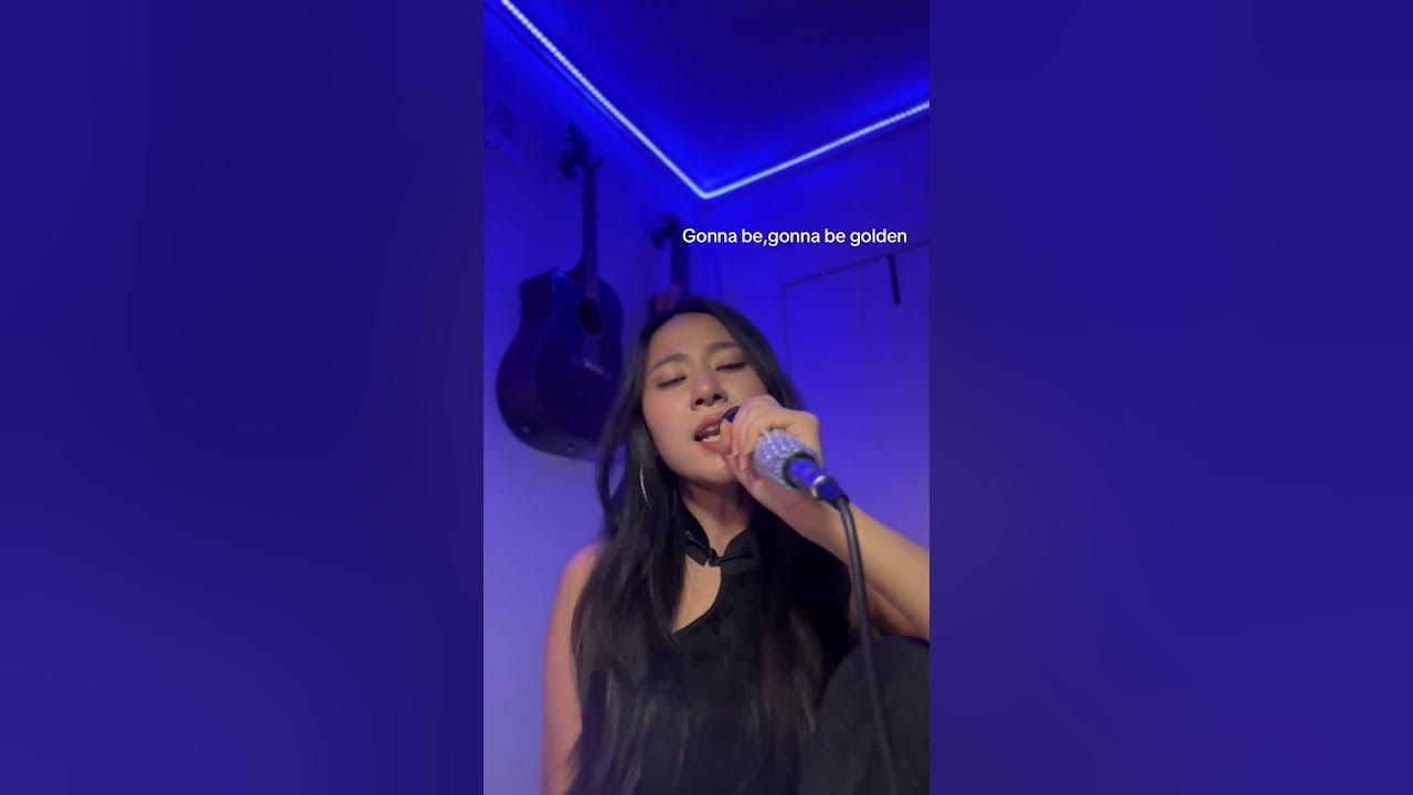 Who asked for Golden  from Kpop hunters?#golden #kpopdemonhunters #coversongs #singing #fypシ゚viral