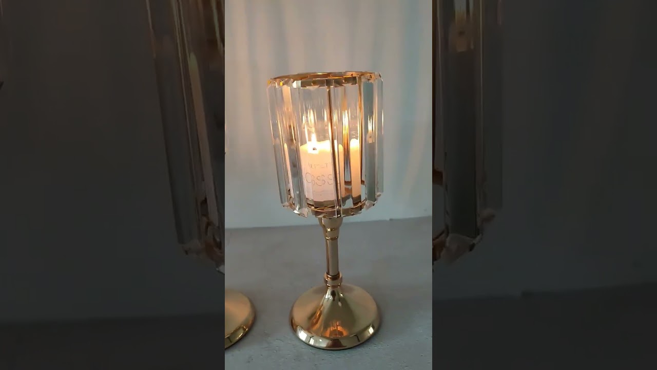 Weding Candle Holders Table Centerpieces Glass Candle Holders