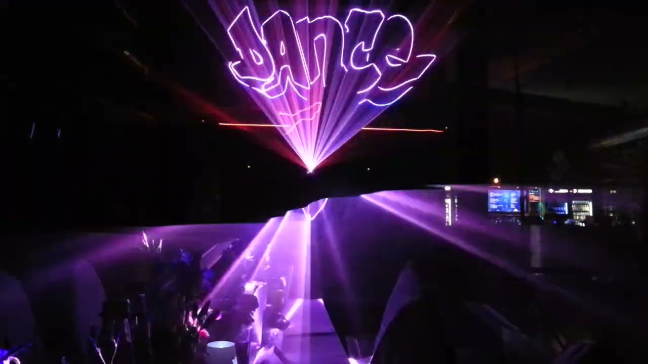 LAZER-TRON Firmen-Lasershow Teil 2