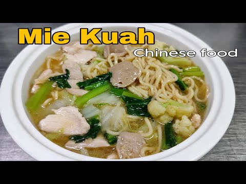 Resep Mie Kuah Ayam Makassar