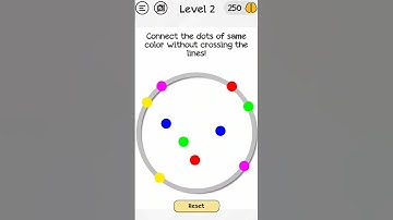 connect the dots of same color without crossing the lines! #iq #mindgame #iqtest #iqgame