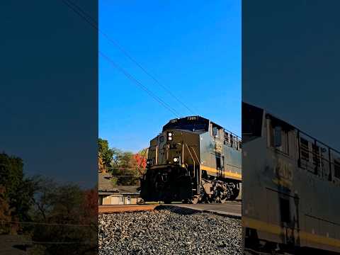 CSX 7205 in the lead