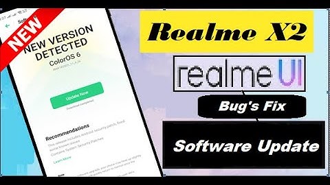 Realme X2 Received New Software Update 3.31GB , Realme UI Bugs Fix, YT Music||Niladri Tech