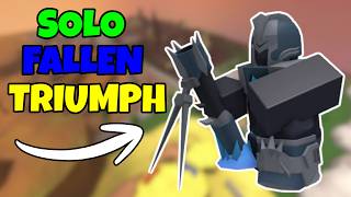 Solo Fallen Triumph With Mortar And Nst Towers | TDS Tower Defense Simulator