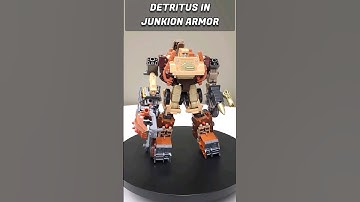 Legacy Evolution Detritus in Junkion Armor