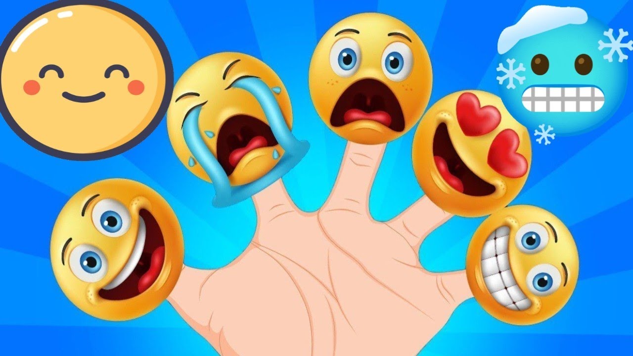 Finger Family Emoji SongKids Songs & Nursery Rhymes 😍 YouTube