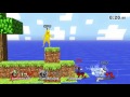 Super Smash Bros. for Wii U - Waluigi Character mod &amp; Minecraft Stage