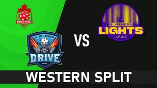 Detroit-Windsor Drive Vs Northern Lights CNPL Western Split