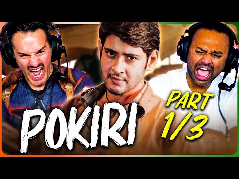Pokiri Movie Reaction Part 1/3! | Mahesh Babu | Ileana D'Cruz | Prakash Raj | Nassar