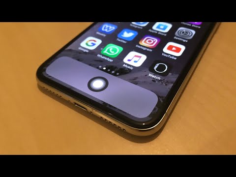 How To Add A Virtual Homebutton To Your iPhone X
