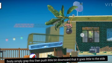 how to do the stairs skip ||Getting over it|| #stairskip