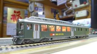HAG SBB BDe 4/4 rail car  / HAG SBB BDe 4/4 輕軌