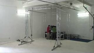 FogScreen - construction time lapse