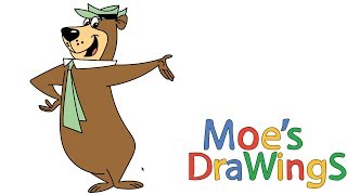 The Yogi Bear Show How to draw and coloring fun new for kids