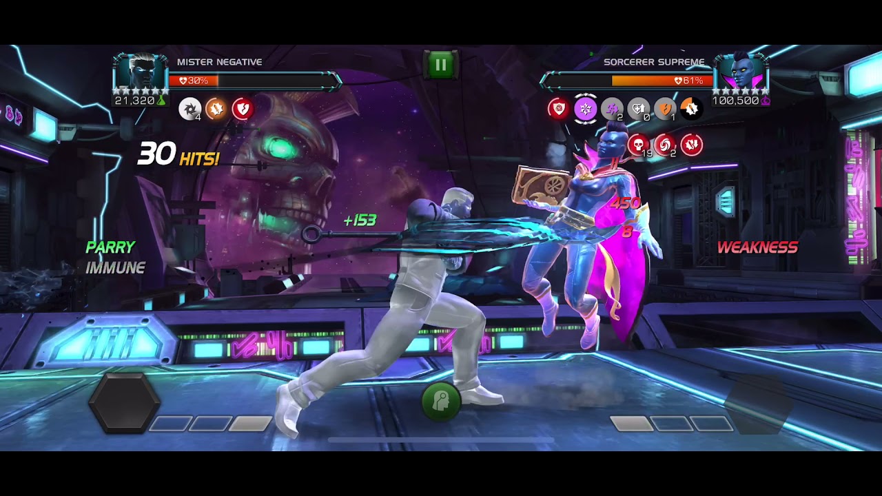 Mr Negative vs Sorcerer Supreme 7.3 Boss Solo