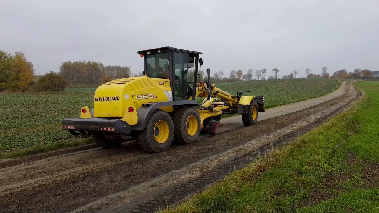 Profilowanie drogi gruntowej
