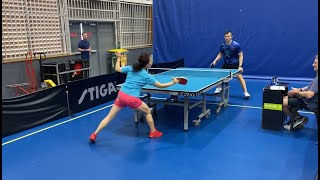 Garek Chung vs Joanna Ma - Division 2, TTNSW Veterans (2026-06-14)