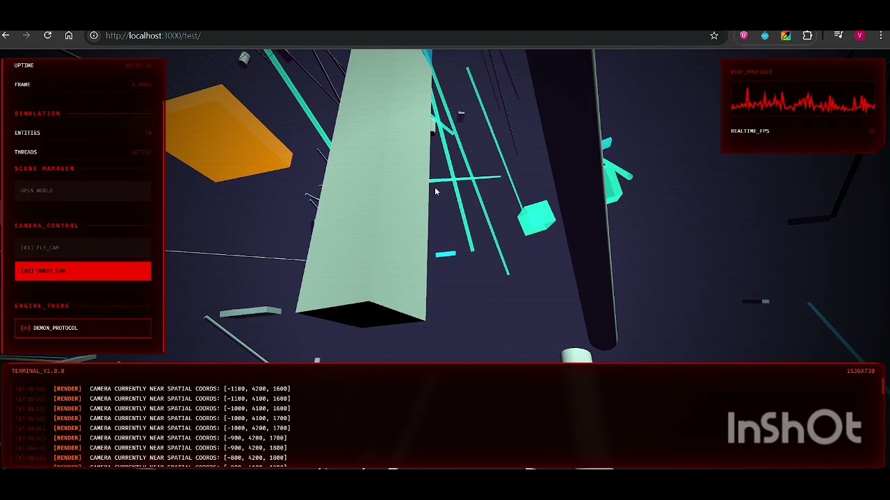 Feature Generators,3D objects appear infinitely in threejs scene - YouTube