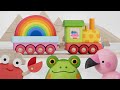 &iexcl;Colores en el Chu Chu Tren! 🎨Popurr&iacute; de Trenes de colores | Canciones Infantiles 🌈 Pim Pam Pino
