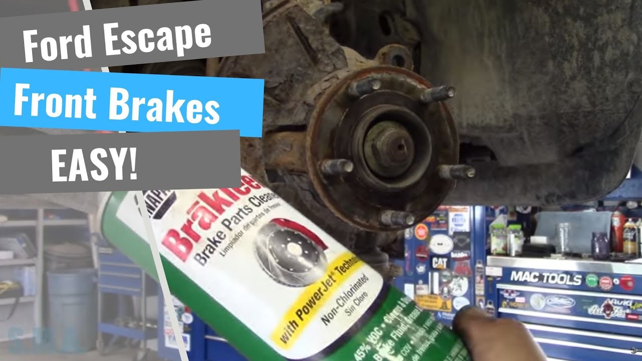 Ford Escape: Front Brakes - YouTube