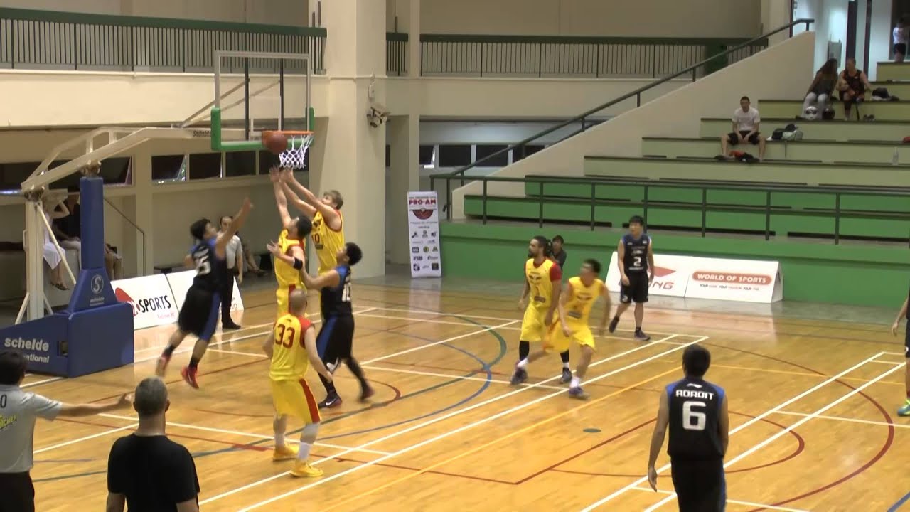 Pro-Am Singapore Basketball League 2015 - Round 8 - YouTube