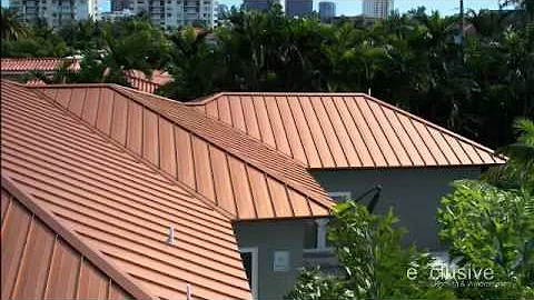 Terra Cotta Color Metal Roof - ExclusiveRoofing