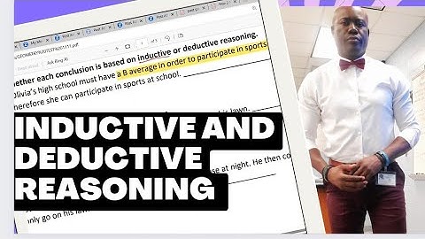 Deductive and Inductive Reason: Types of Reasoning #dellymathsconcepts #fast #fsa #gcse