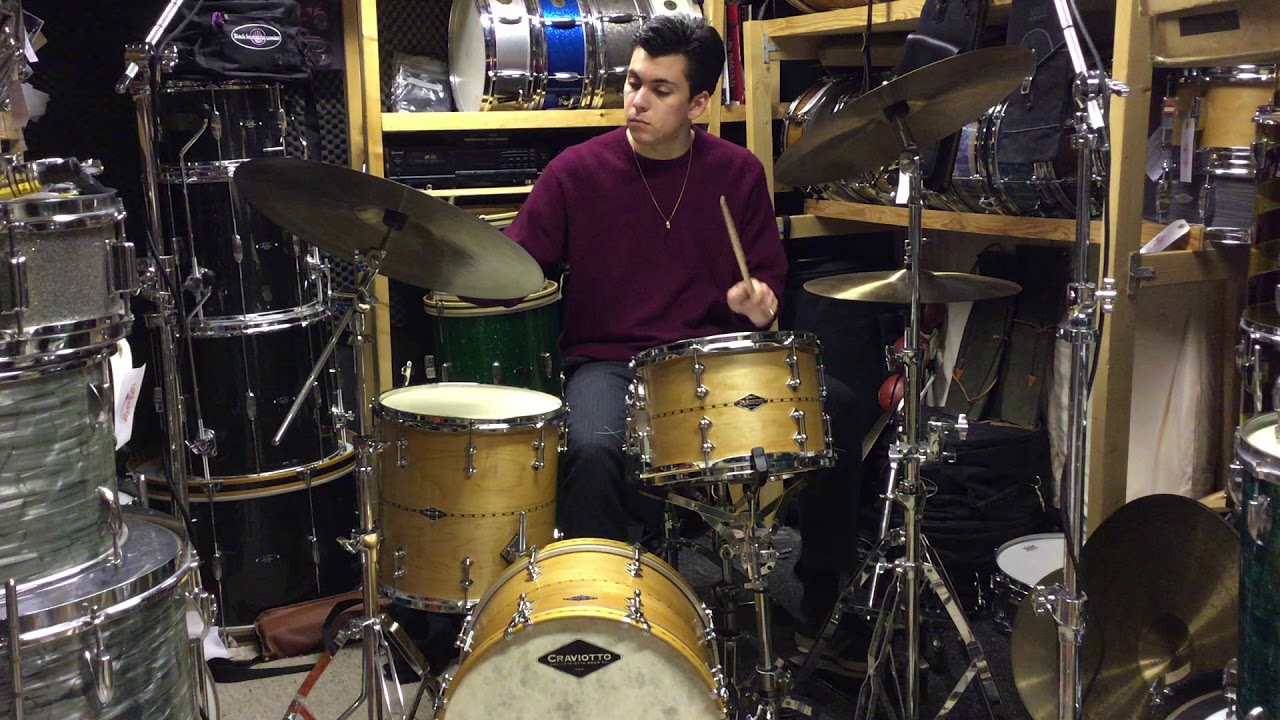 Feature Artist Luca Caruso Craviotto 2009 Solid Maple Outfit