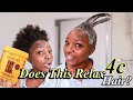 Chit chat life + Relaxing 4c hair with Care Free Curl rearranger Does it work?