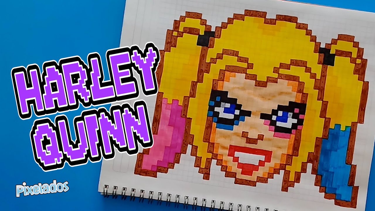 HARLEY QUINN PIXEL ART - PIXELADOS - thptnganamst.edu.vn