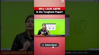 Why CAIIB ABFM is the Toughest Paper! #caiibabfm #abfm #caiib