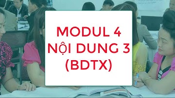Modul 4 |  Nội dung 3 - BDTX ( Đáp án 20 câu hỏi trắc nghiệm phần công nghệ thông tin)