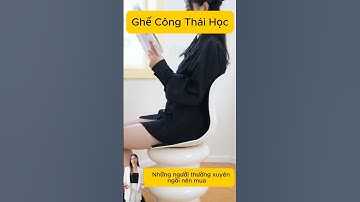 Ghế Công Thái Học Ngồi Chống Gù Lưng , Chống Lệch Vai, Đau Mỏi Lưng #ghetualung #ghetua