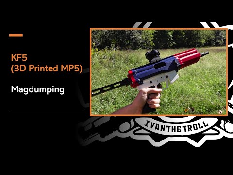 KF5 Magdump - 3D Printed MP5!