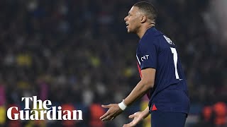 Disappointed Mbappé urges team to &#39;keep working&#39; despite Champions League loss