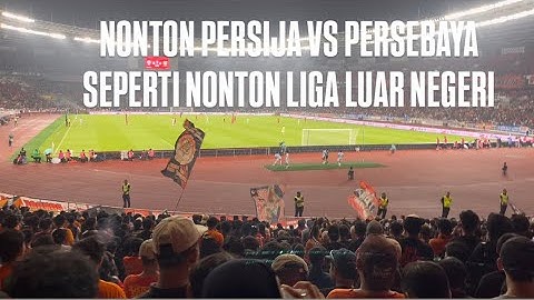 PERSIJA VS PERSEBAYA BANYAK BONEK YANG HADIR DI GBK || LIGA 1 INDONESIA 2024-2025