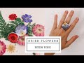 RESIN flower jewelry